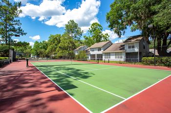 Two tennis courts